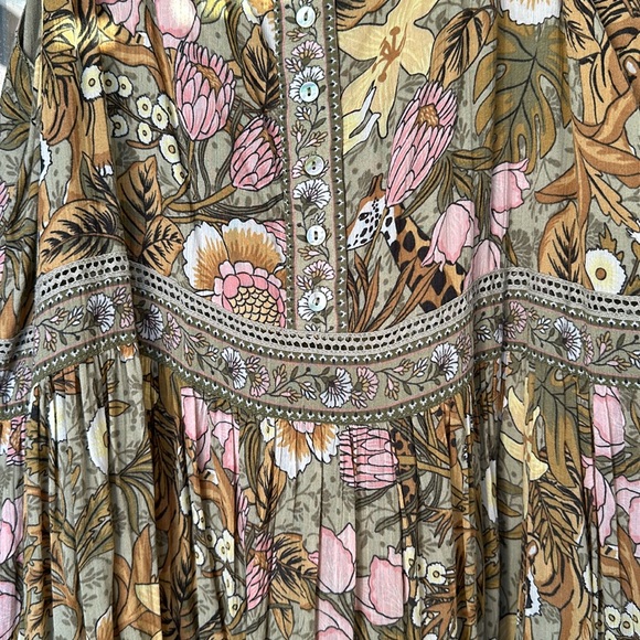 SPELL Jungle Midi Sundress - Picture 8 of 11